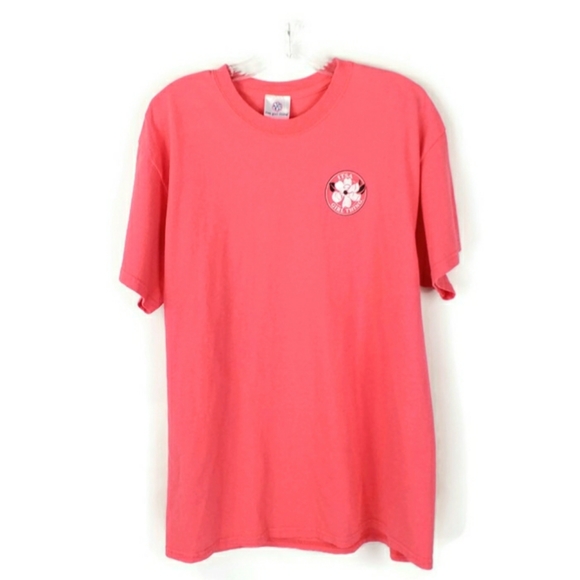 It's A Girl Thing Coral Crew Neck Short Sleeve Graphic T-Shirt Womens Large - Picture 2 of 10